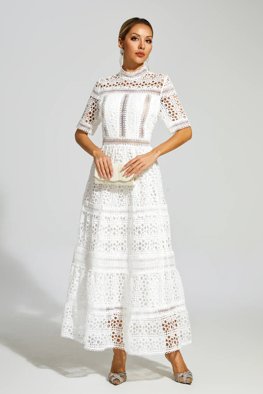 Lucia - Hollow Maxi Dress