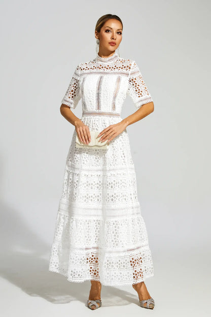 Lucia - Hollow Maxi Dress