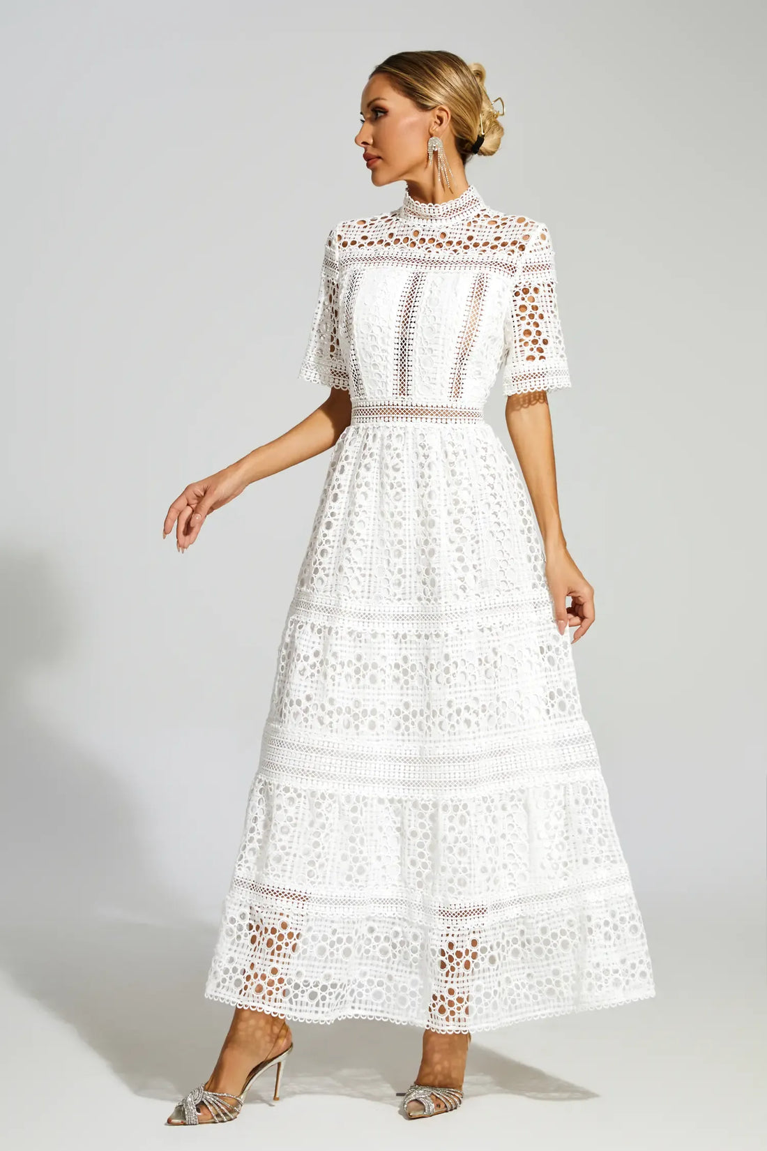 Lucia - Hollow Maxi Dress