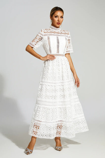 Lucia - Hollow Maxi Dress