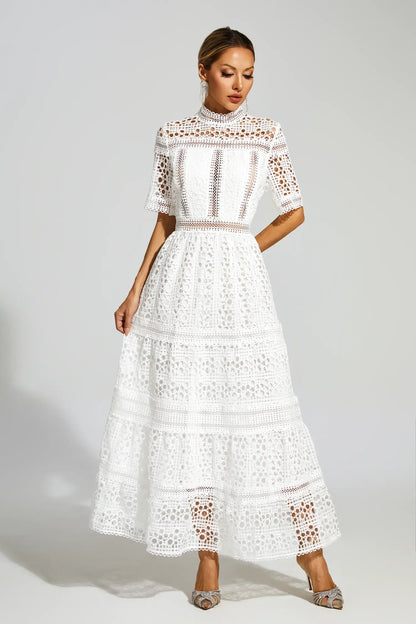 Lucia - Hollow Maxi Dress