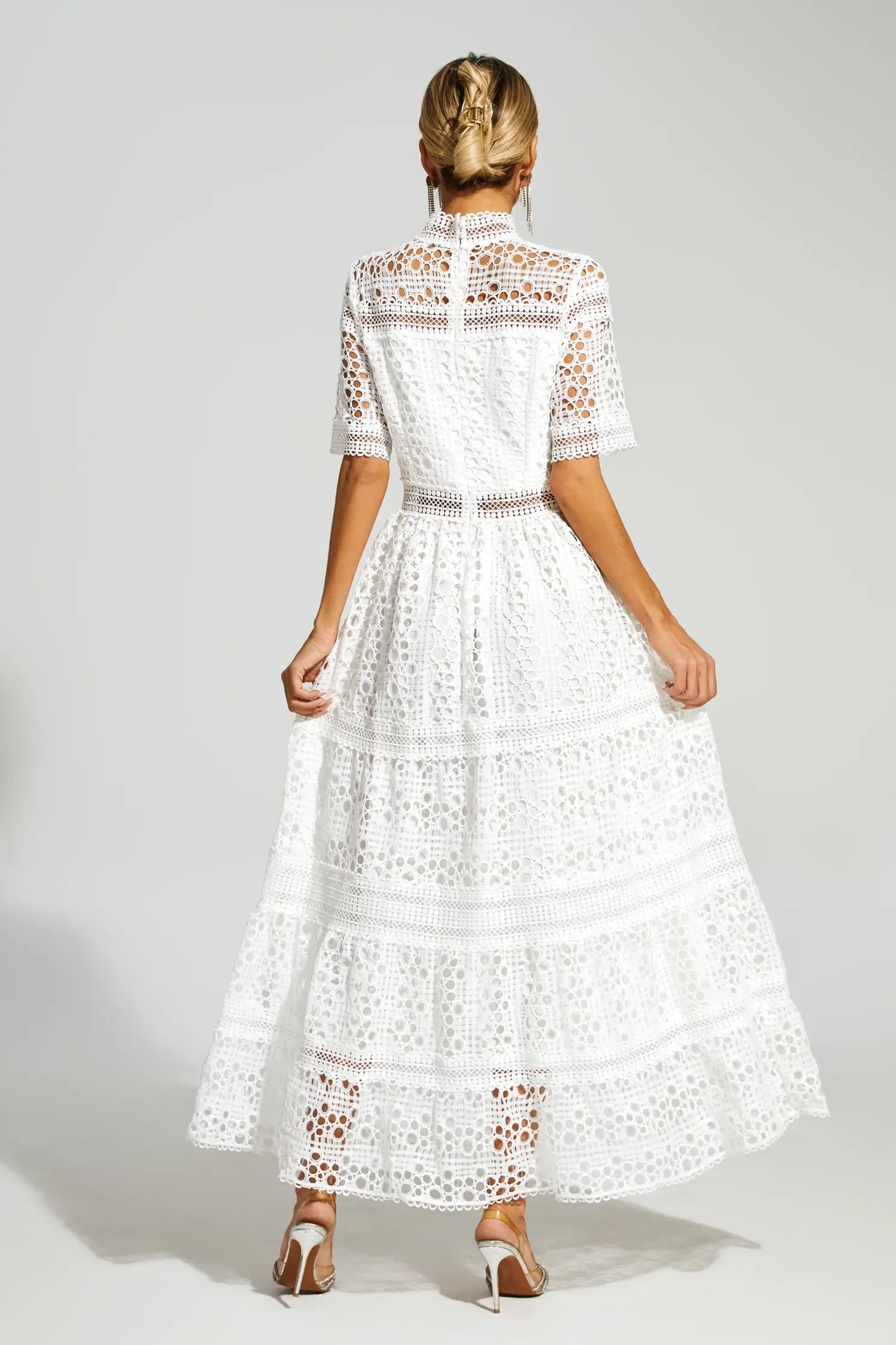 Lucia - Hollow Maxi Dress
