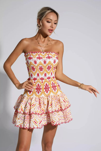 Raye Ruffle Mini Dress