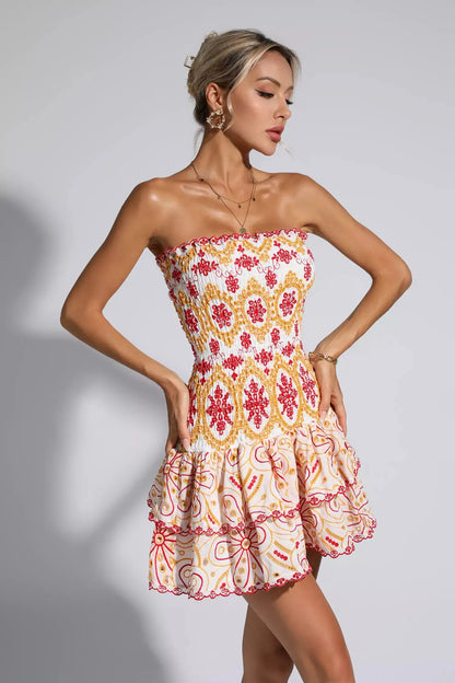 Raye Ruffle Mini Dress