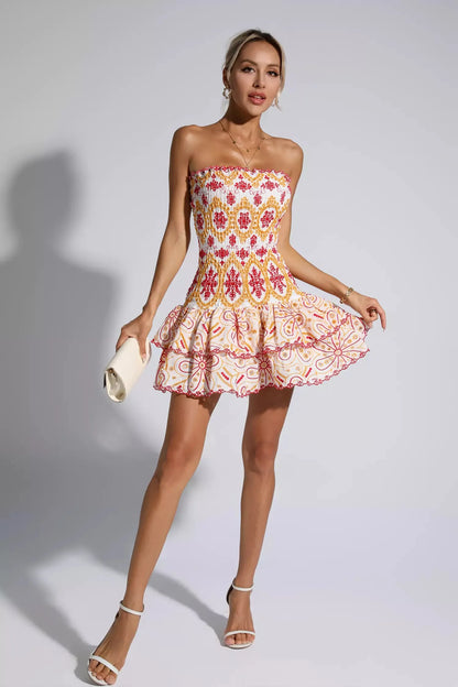 Raye Ruffle Mini Dress