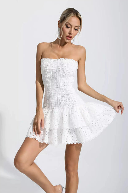 Raye Ruffle Mini Dress