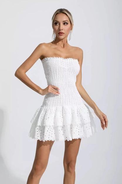 Raye Ruffle Mini Dress