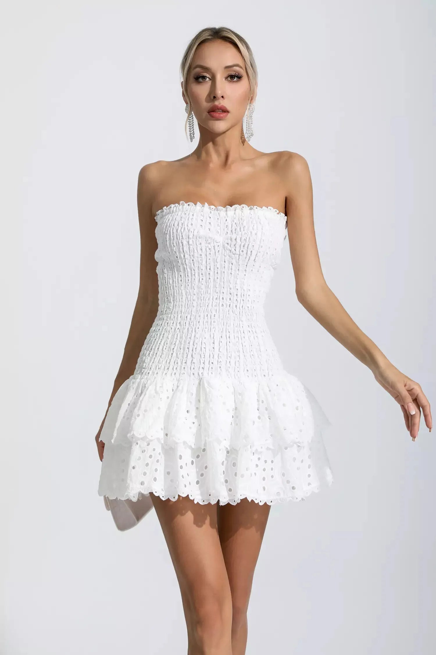 Raye Ruffle Mini Dress