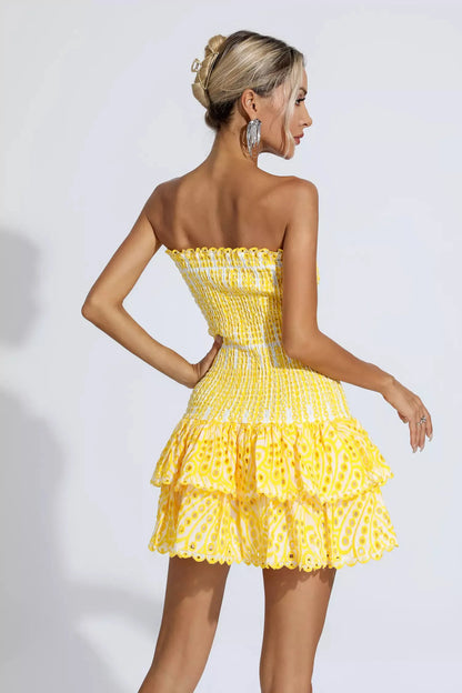 Raye Ruffle Mini Dress