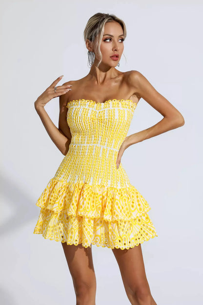 Raye Ruffle Mini Dress