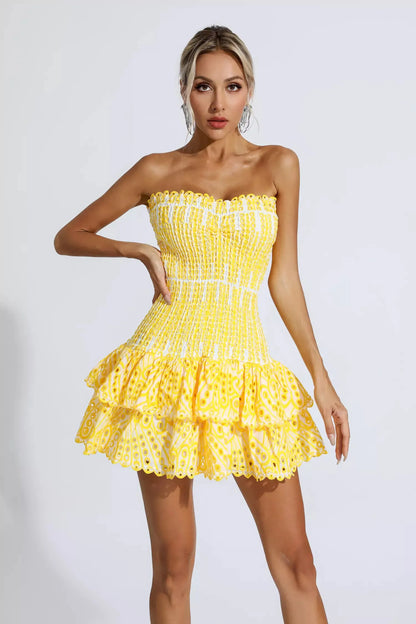 Raye Ruffle Mini Dress