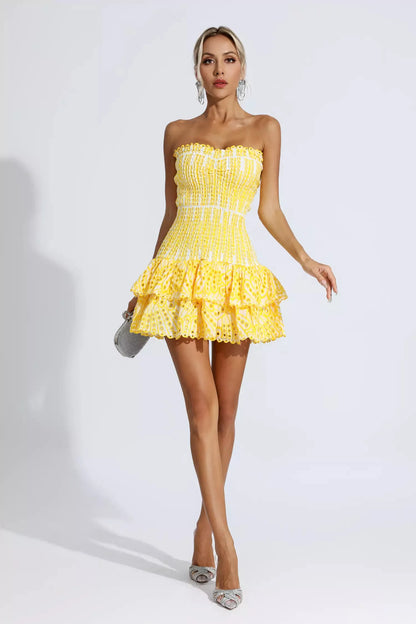 Raye Ruffle Mini Dress