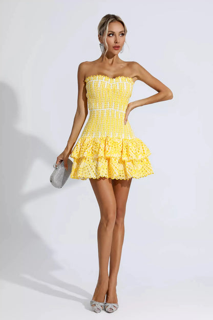 Raye Ruffle Mini Dress