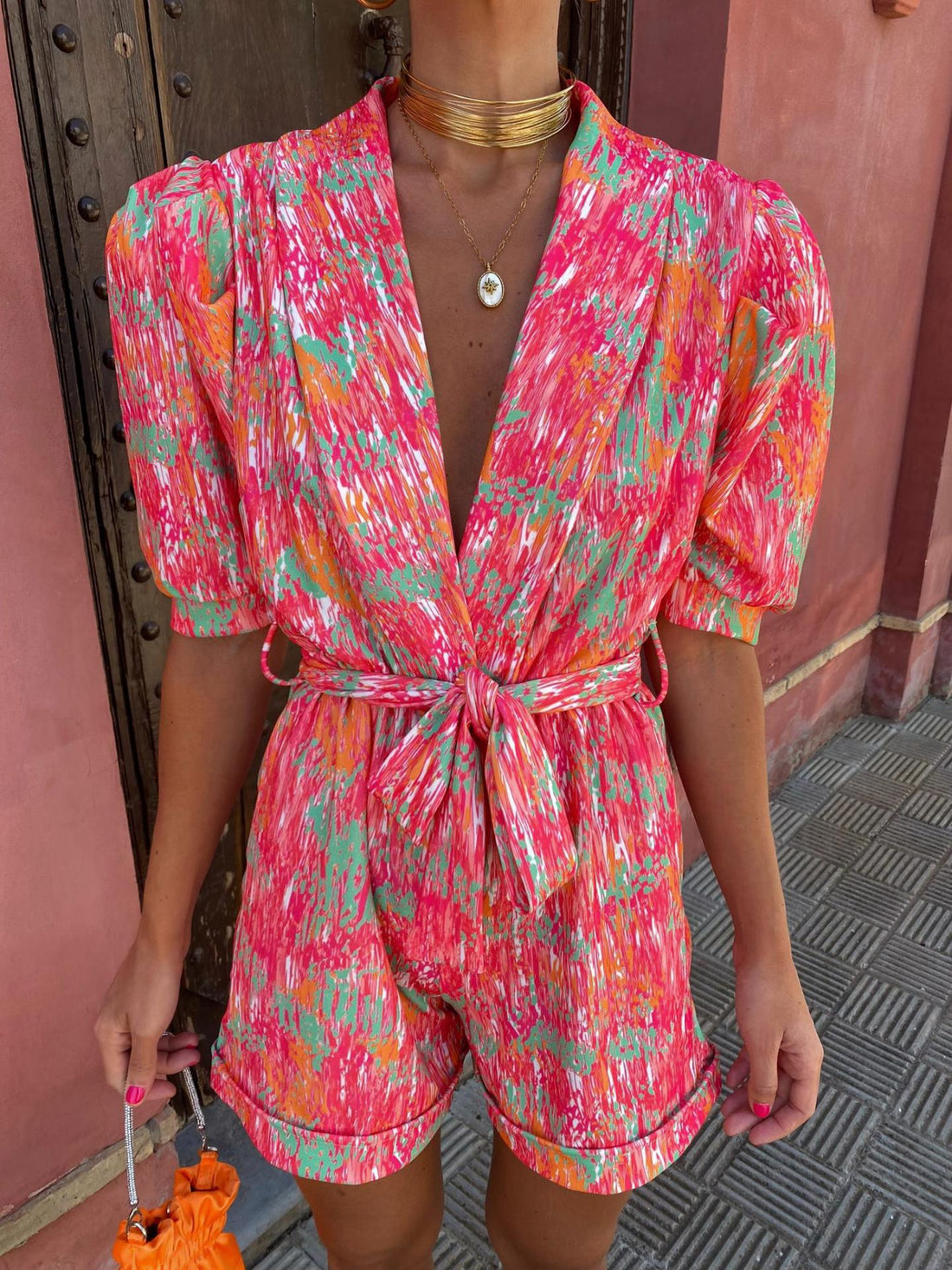 Sana | Vibrant Casual Jumpsuit
