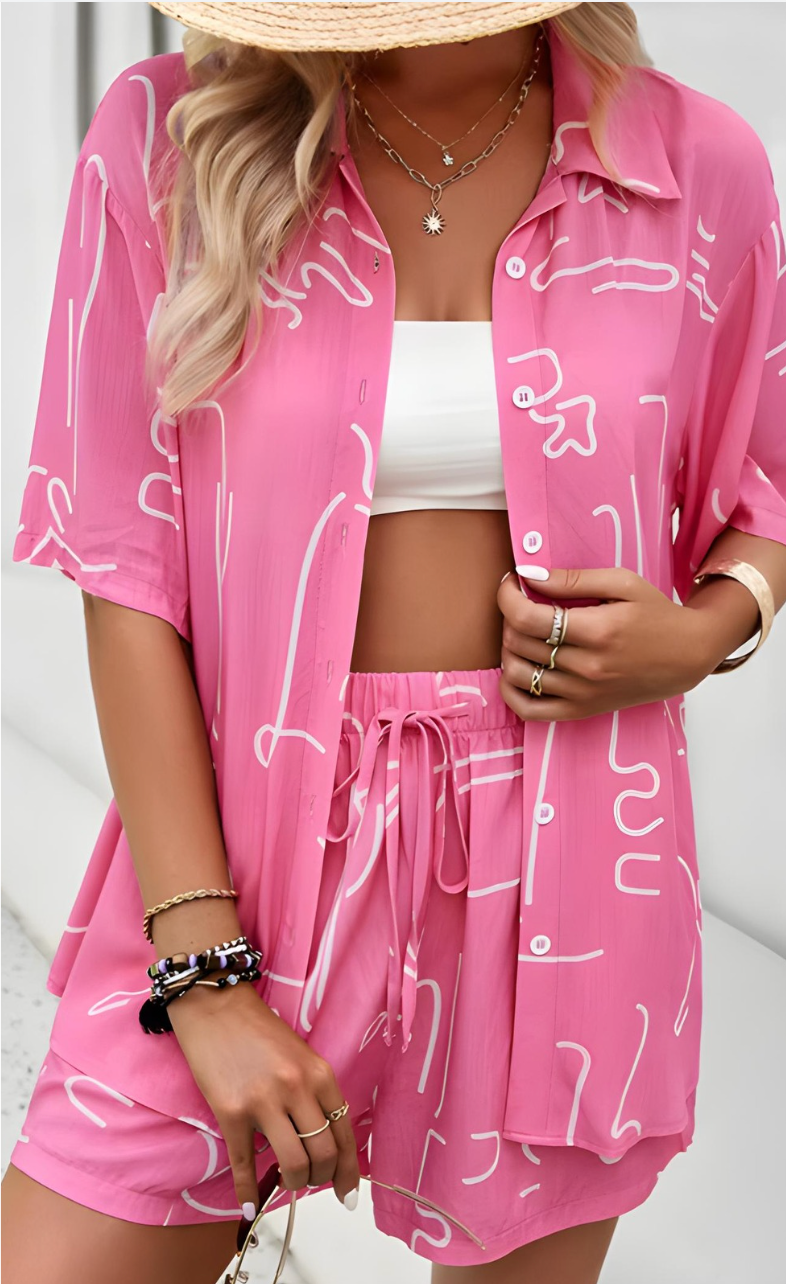 Malibu | Printed Lounge Set