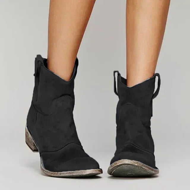 HENLEY / COWBOY BOOTS