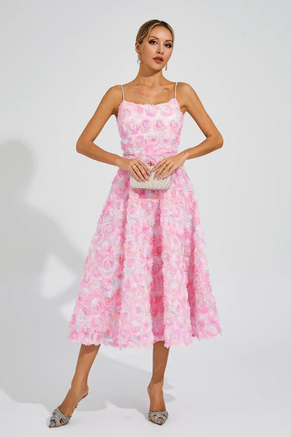 Wendy Flower Slip Dress