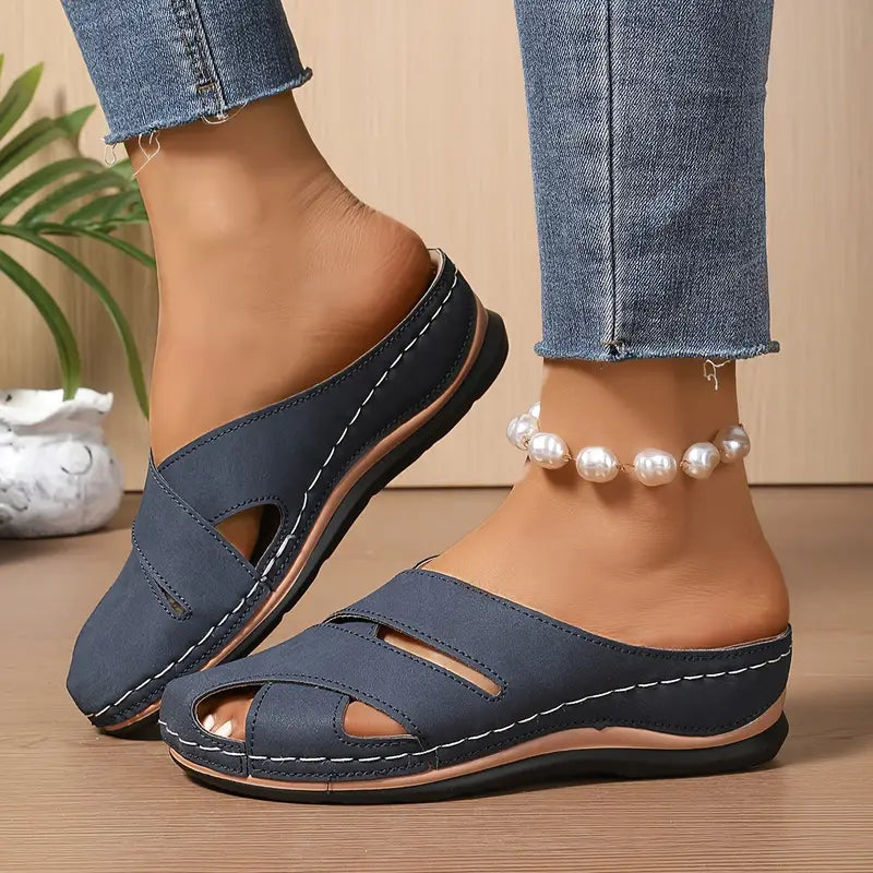 FRANCES / EVERYDAY ROUND TOE SANDALS