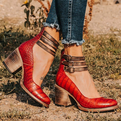 MATILDA / BLOCK-HEELED SHOES