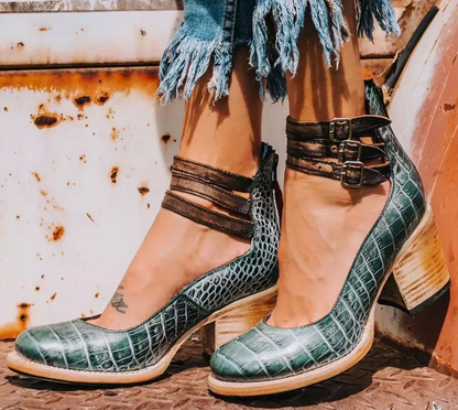 MATILDA / BLOCK-HEELED SHOES